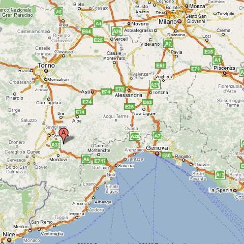 F.lli VEGLIA è nel nord ovest dell'Italia, in prossimità dell'autostrada MILANO-TORINO-SAVONA-NIZZA-CANNES